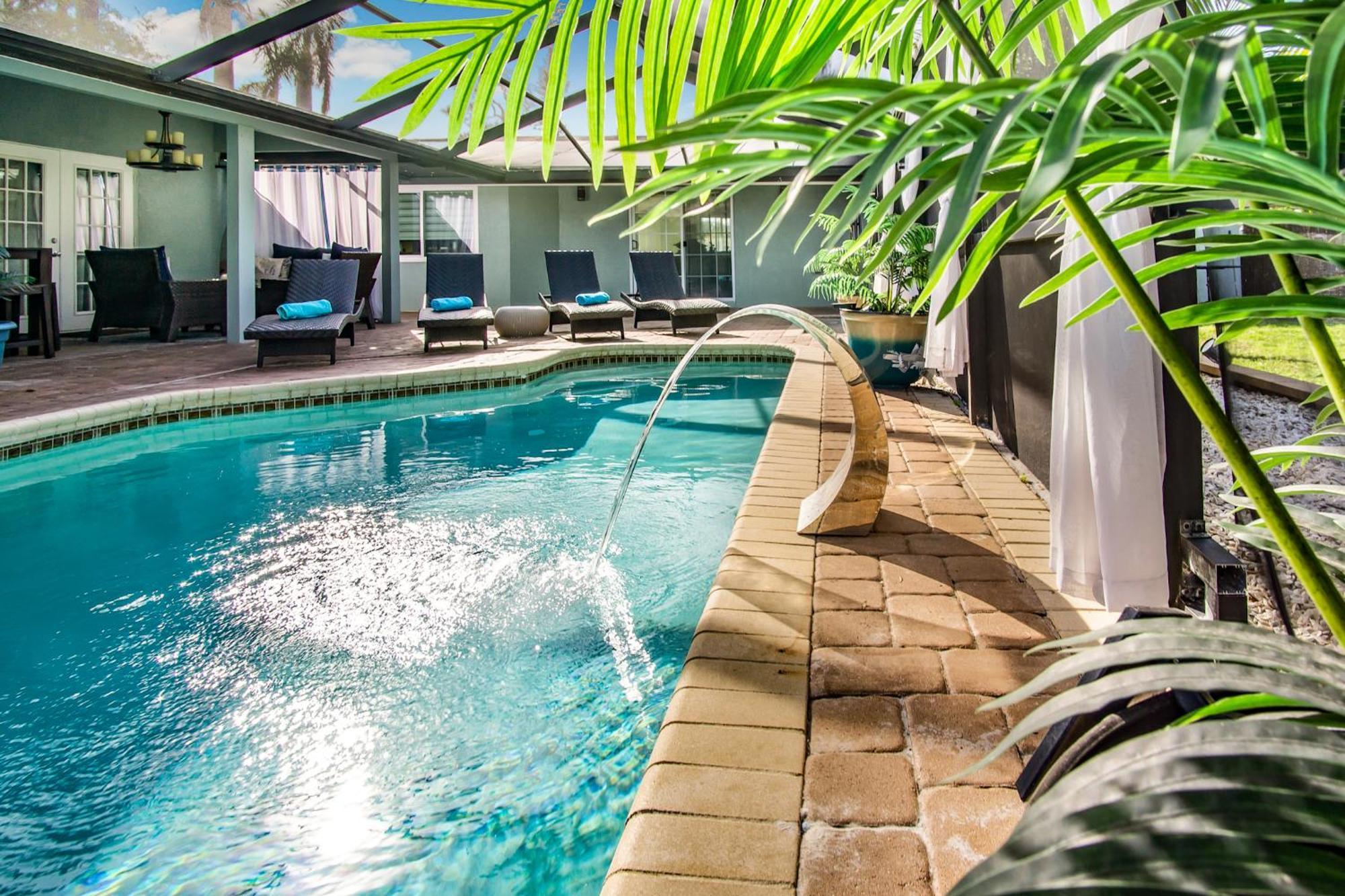 Apartamento Luxury Zen Den With Heated Pool Just Off Siesta Key Sarasota Exterior foto